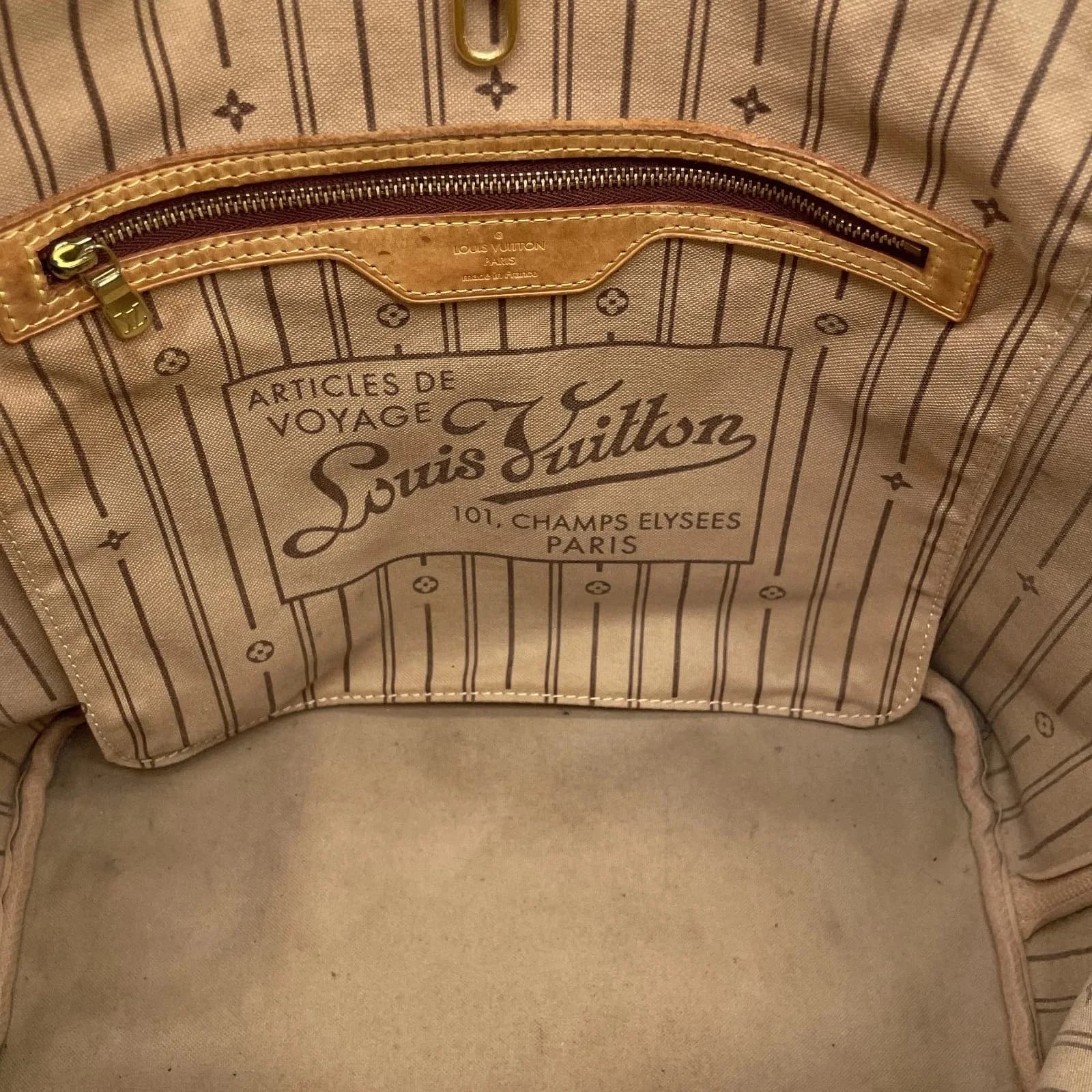 Louis Vuitton Neverfull MM, Monogram, foto 17